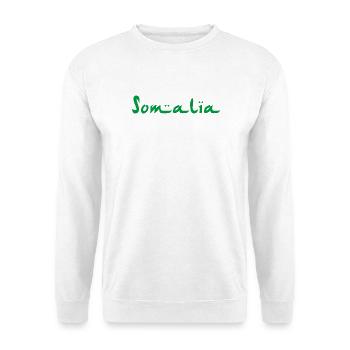 Somalia - Unisex Pullover - Weiß - Vorne
