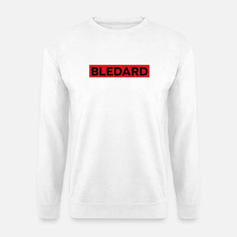 Bledard - Sweat-shirt Unisexe - blanc