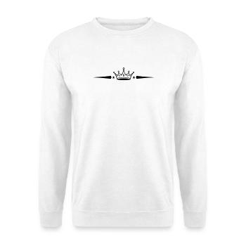 Crown Element - Unisex Sweatshirt - white - Front
