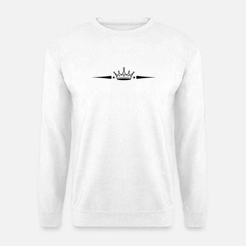 Élément de la couronne - Sweat-shirt Unisexe - blanc