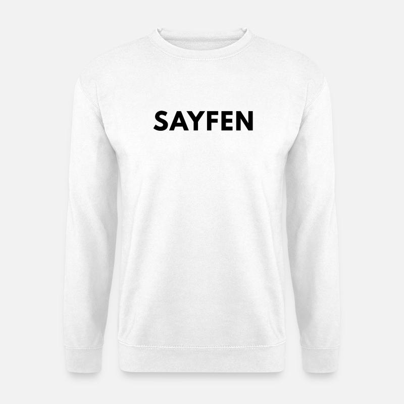 SAYFEN - Unisex Pullover - Weiß