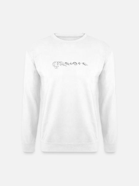 V75504-Churfirsten3D-Large - Unisex Sweatshirt - white