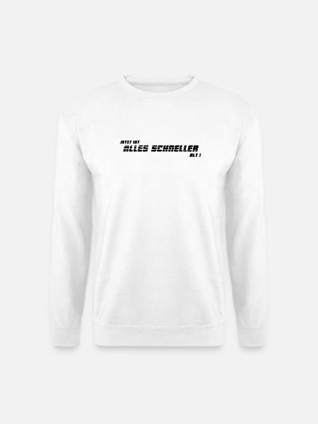 schneller alt - Unisex Pullover - Weiß