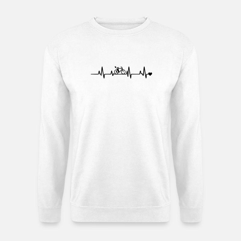 Elektrofahrrad - Unisex Pullover - Weiß
