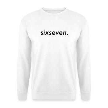 Six-seven - Unisex Pullover - Weiß - Vorne
