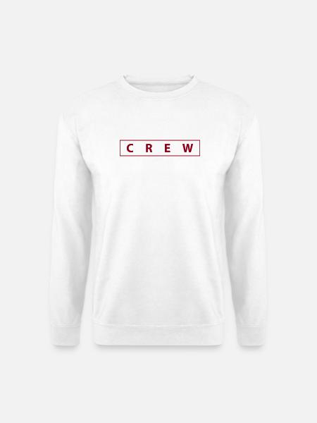 crew - Unisex Pullover - Weiß