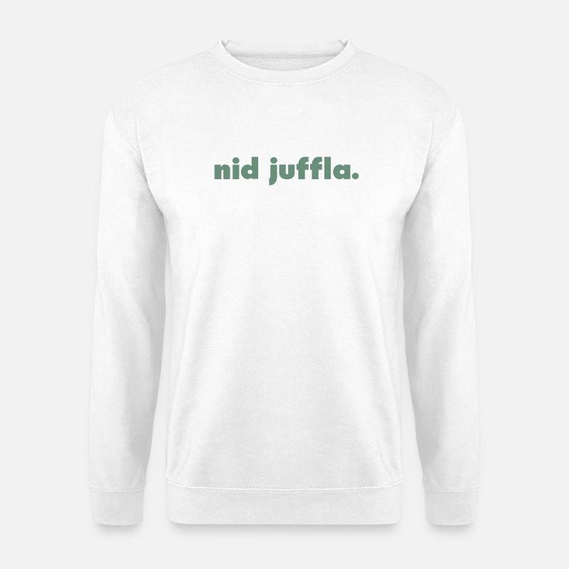 nid juffla. - Unisex Pullover - Weiß
