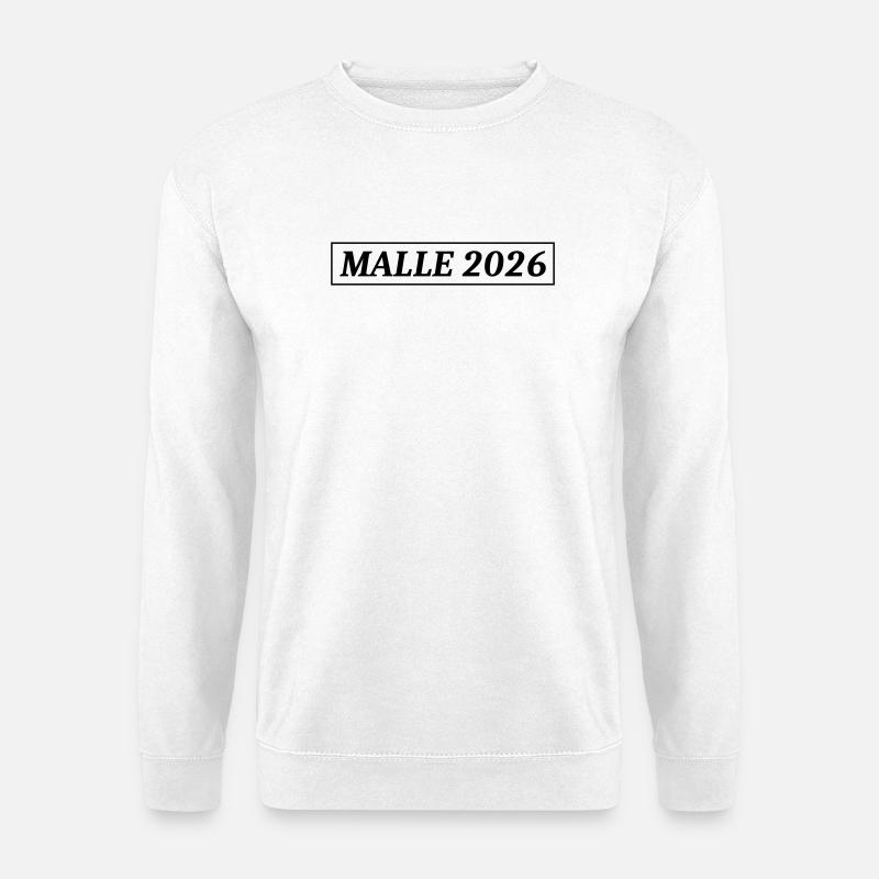 Malle 2026 - Unisex Pullover - Weiß