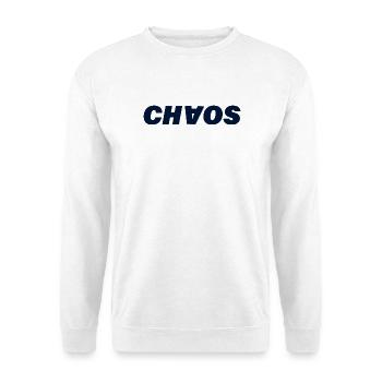 Chaos - Sweat-shirt Unisexe - blanc - Devant