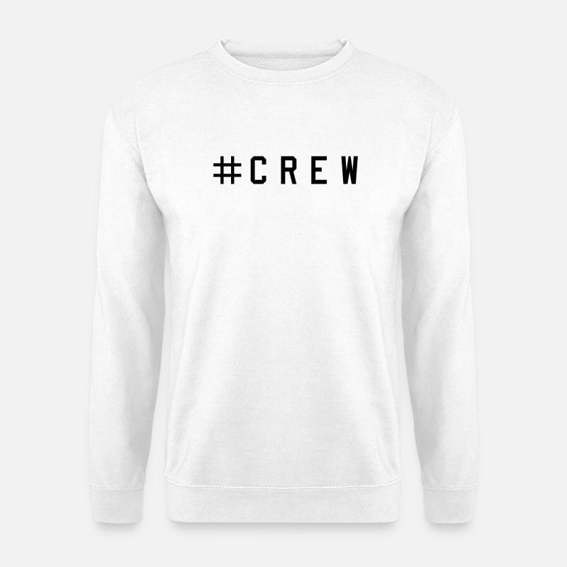 crew - Unisex Sweatshirt - white
