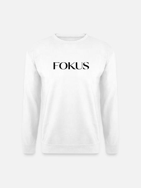Fokus - Unisex Pullover - Weiß