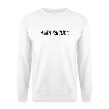 ALLES GUTE ZUM NEUEN JAHR. SILVESTER. NEUJAHR. WEIHNACHTEN - Unisex Pullover - Weiß - Vorne