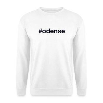 ODENSE Hashtag Denmark - Unisex Pullover - Weiß - Vorne