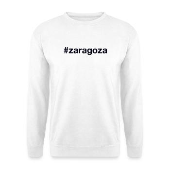 Hashtag de Saragosse - Sweat-shirt Unisexe - blanc - Devant