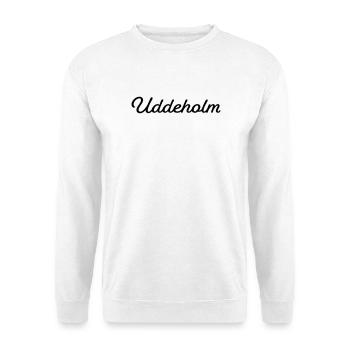 Uddeholm noir - Sweat-shirt Unisexe - blanc - Devant