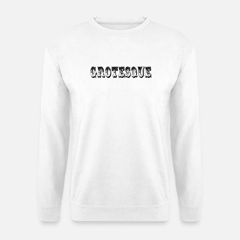 grotesque - Unisex Pullover - Weiß