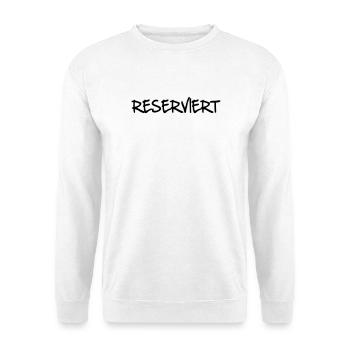 RESERVIERT - Unisex Pullover - Weiß - Vorne