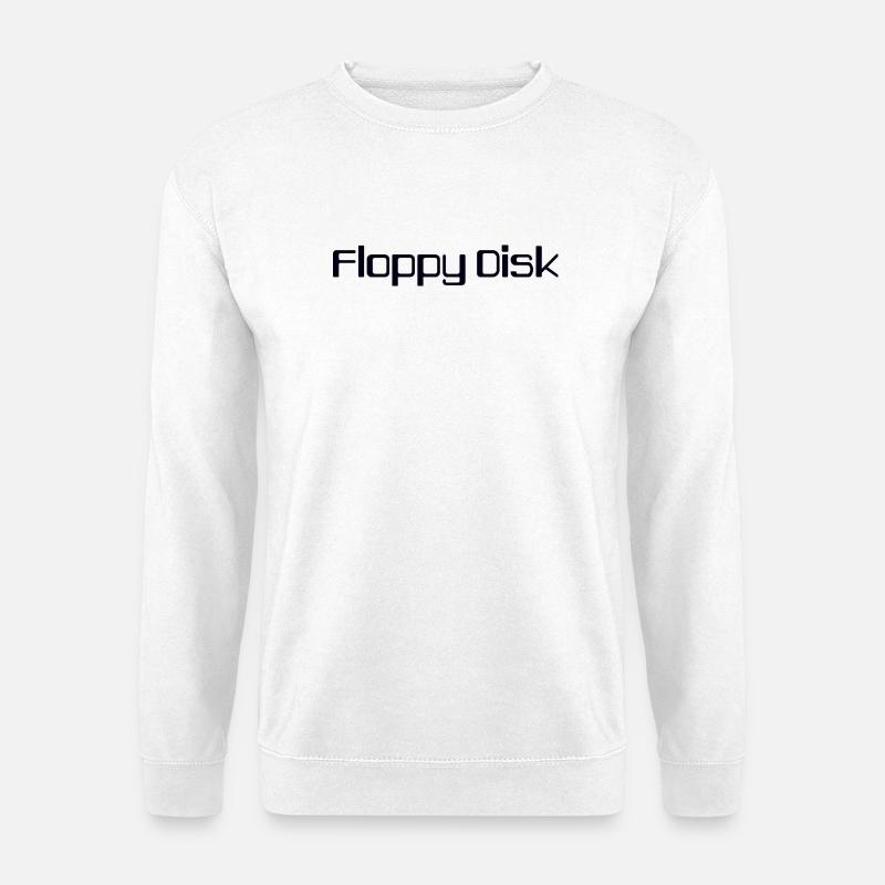 floppy disk - Unisex Sweatshirt - white