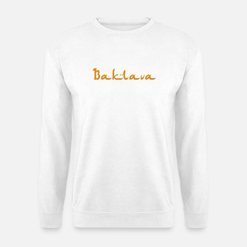 Baklava - Unisex Pullover - Weiß