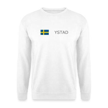 Sweden Flag - Ystad - Sverige - Schweden - Unisex Sweatshirt - white - Front