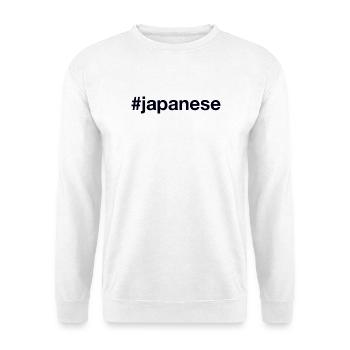 Japon, japonais, japonais - Sweat-shirt Unisexe - blanc - Devant