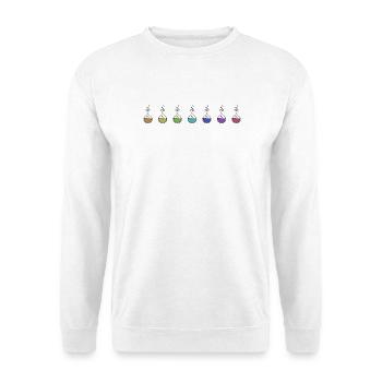 Expérience de chimie en laboratoire - Sweat-shirt Unisexe - blanc - Devant