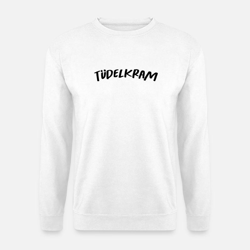 Tüdelkram - Sweat-shirt Unisexe - blanc