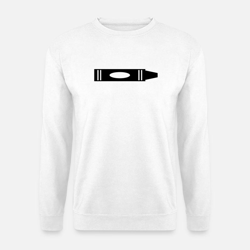 Crayon - Unisex Sweatshirt - white