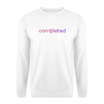 Already completed! - Unisex Sweatshirt - white - Front