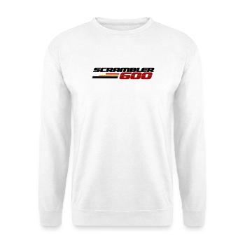 SCRAMBLER600 - Unisex Pullover - Weiß - Vorne