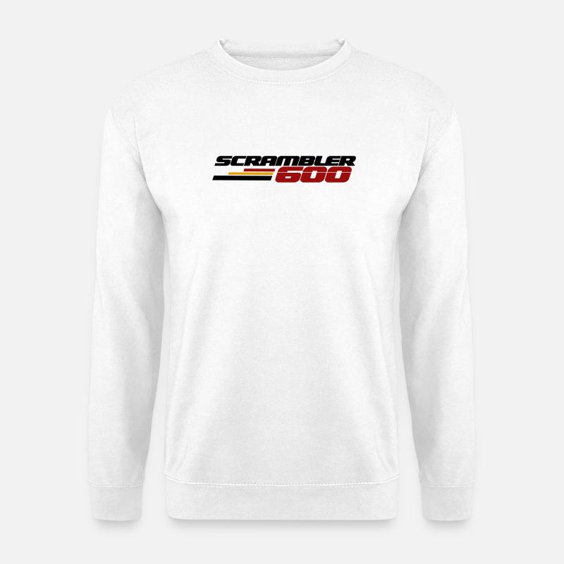 SCRAMBLER600 - Unisex Sweatshirt - white
