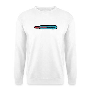 Équipe de pratique pédiatre en médecine thermométrique - Sweat-shirt Unisexe - blanc - Devant