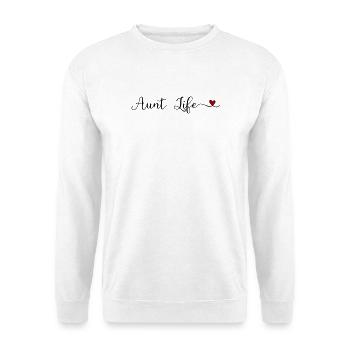 Tante Leben - Unisex Pullover - Weiß - Vorne