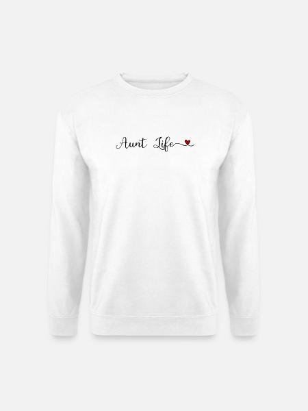 Aunt Life - Unisex Sweatshirt - white