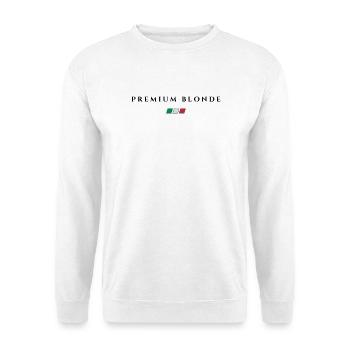 Premium Blonde V.18 - Unisex Pullover - Weiß - Vorne