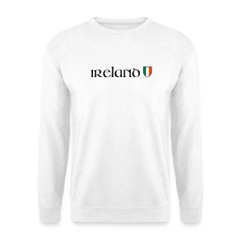 Ireland - Unisex Pullover - Weiß - Vorne