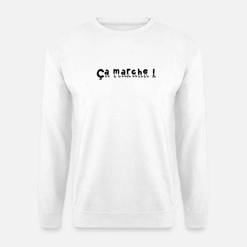 Es funktioniert - Unisex Pullover - Weiß