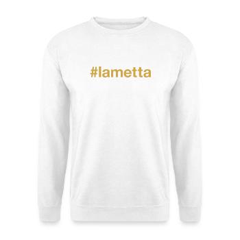 LAMETTA Hashtag - Unisex Pullover - Weiß - Vorne