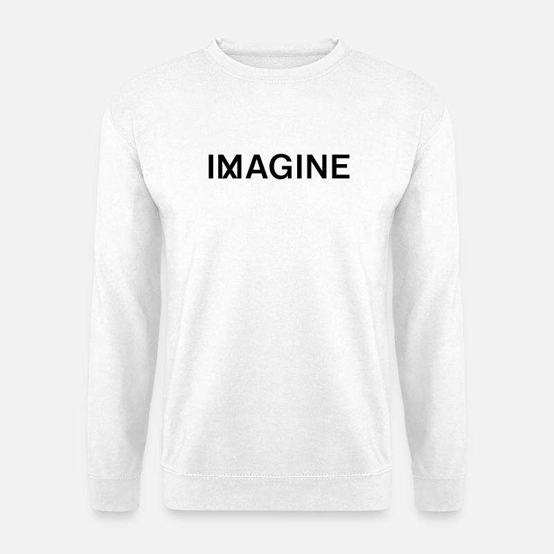 IMAGINE - Unisex Sweatshirt - white