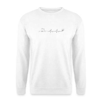 Détails de conception requis - Sweat-shirt Unisexe - blanc - Devant