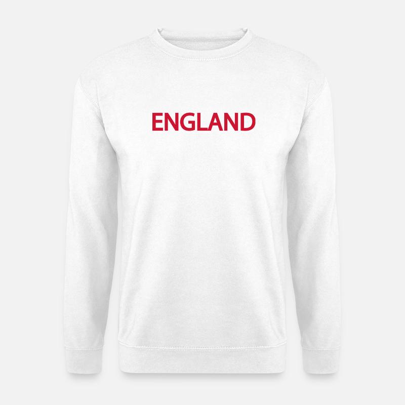 Englische Landschaft im Wave Foam Style - Unisex Pullover - Weiß