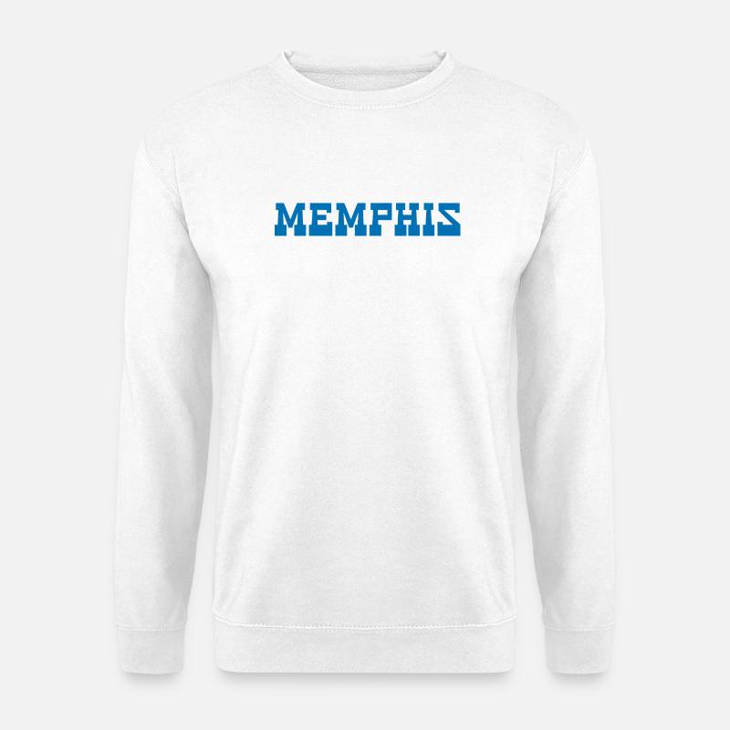 Memphis Tennessee - Unisex Pullover - Weiß