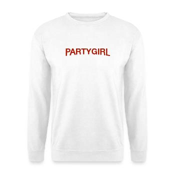 Fêtarde - Sweat-shirt Unisexe - blanc - Devant