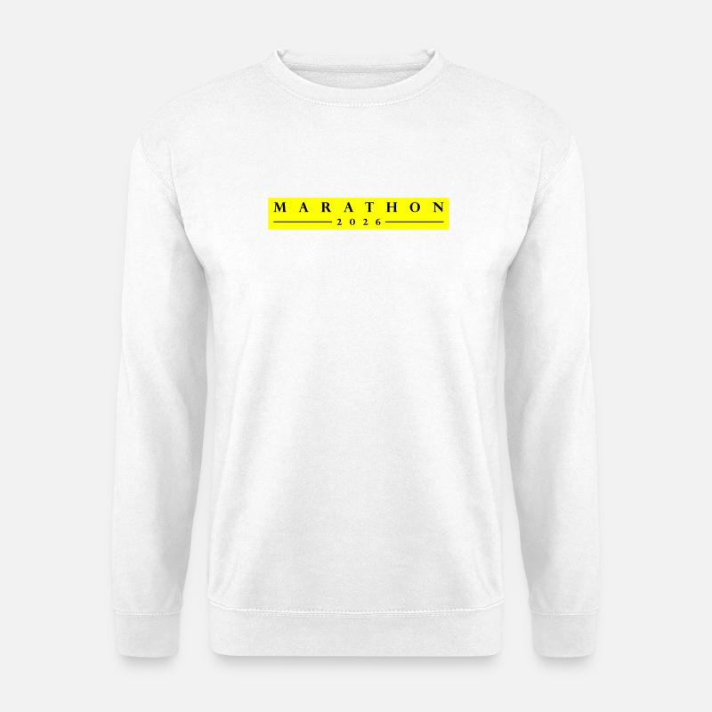 Marathon 2026 - Unisex Pullover - Weiß