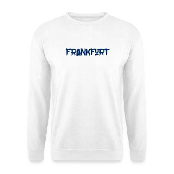 Frankfurt - Main - Hessen - Römer - Höchst - Unisex Pullover - Weiß - Vorne - Alina (178cm) & Michal (187cm)
