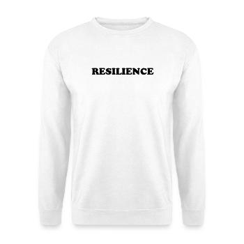 Tshirt Gift Resilience Strength Resistance - Unisex Sweatshirt - white - Front