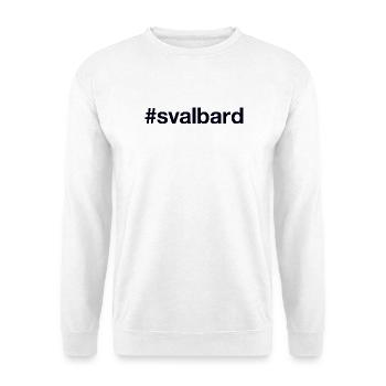 SVALBARD Norvège Norvège Norvège - Sweat-shirt Unisexe - blanc - Devant