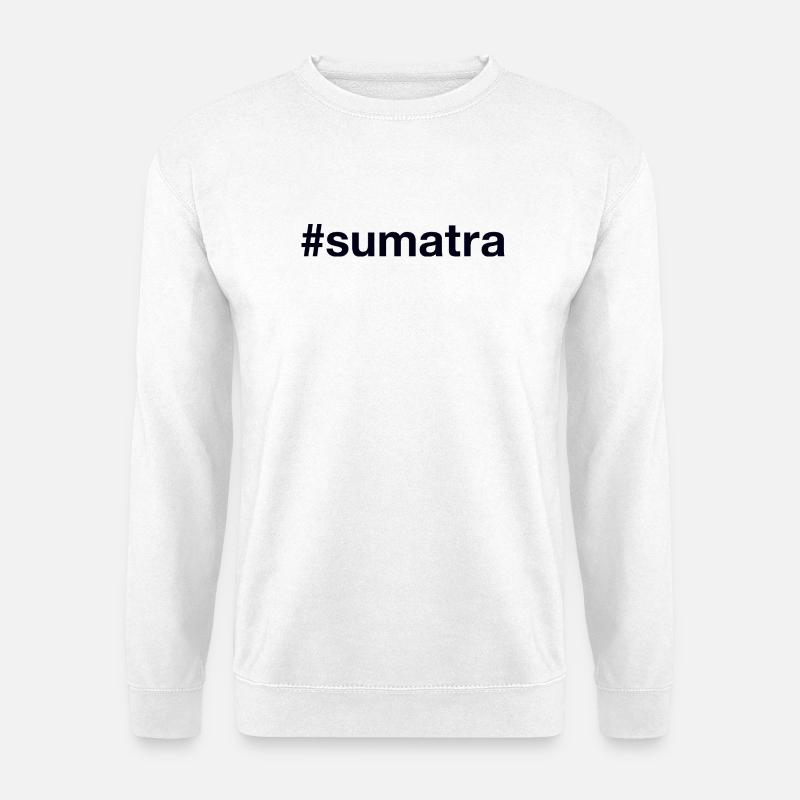 Sumatra Hashtag - Unisex Sweatshirt - white
