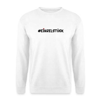 Einzelstück - Unisex Pullover - Weiß - Vorne