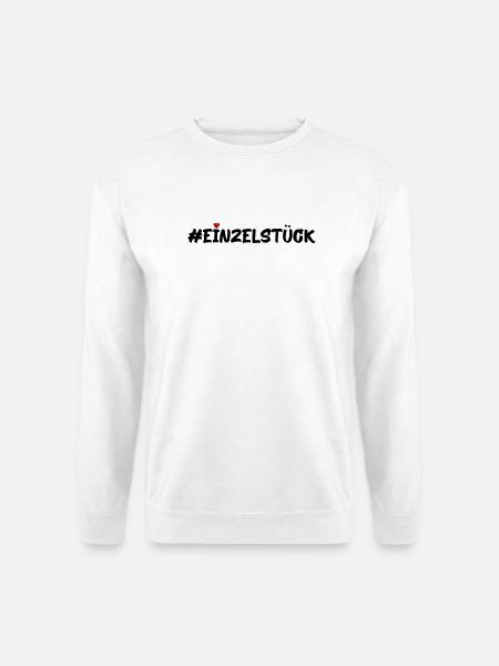 Einzelstück - Unisex Pullover - Weiß